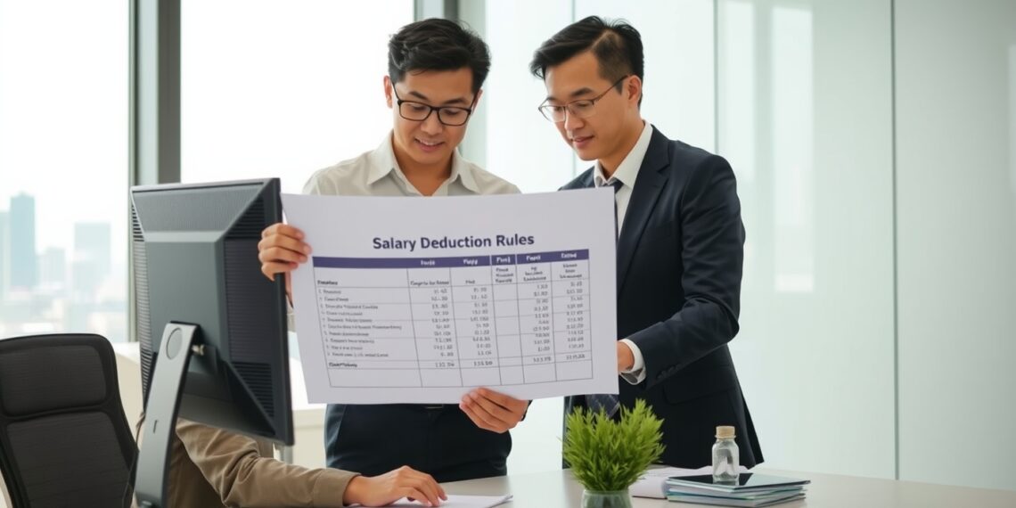 salary deduction rules malaysia